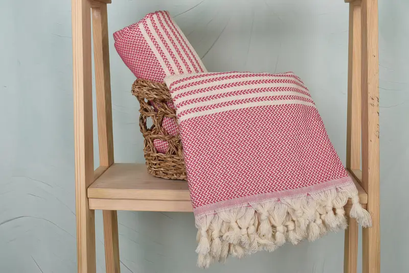 Lightweight Turkish towel, Personalized Wedding Gift, Turkish Bath Towel Set, Personalized Gift For Him, Cotton towel, 70x40 Cotton Striped Towel - 4