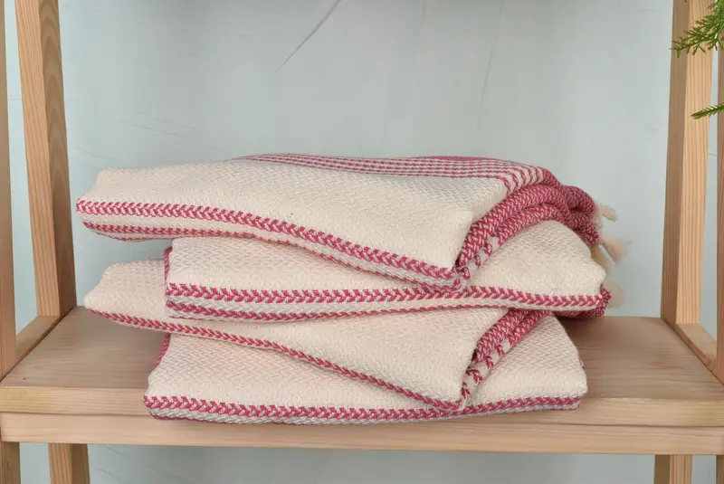 Lightweight Turkish towel, Personalized Wedding Gift, Turkish Bath Towel Set, Personalized Gift For Him, Cotton towel, 70x40 Cotton Striped Towel - 7