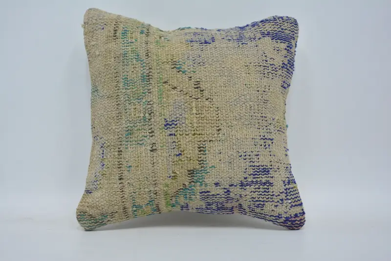 Vintage Pillow, Bolster Throw Pillow Case, Pillow, 12x12 Beige Pillow Case, Aztec Pillow, Boho Pillow, Boho Pillow Sham Cover - 1