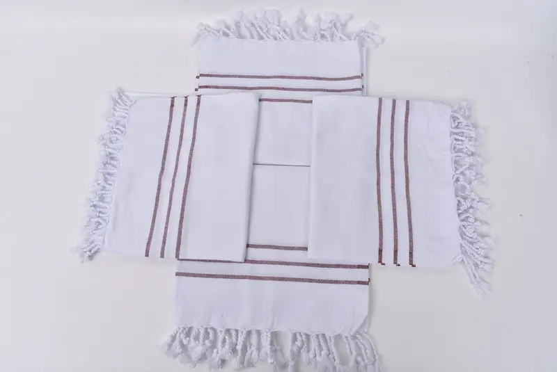 40x24 Cotton Striped Towel, Personalized Gift, Wedding Gift Ideas, Gift For Wedding Day, Small Bath Towels, Handmade Gift, Turkish Towel Hand Towel - 6