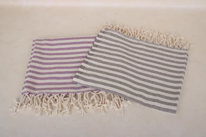 40x24 Cotton Striped Towel, Home Decor Towel, Personalized Dish Towel, Personalized Hand Towel, Valentine Day Gift For Her, Custom Hand Towel - 5