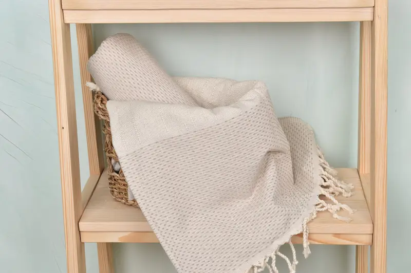 Sand-free towel, Bridesmaid Gift Towel, Valentines Day Gift For Her, Gym Towel, Bathroom Towel, Sand-resistant towel, 70x40 Cotton Polka Dot Towel - 4