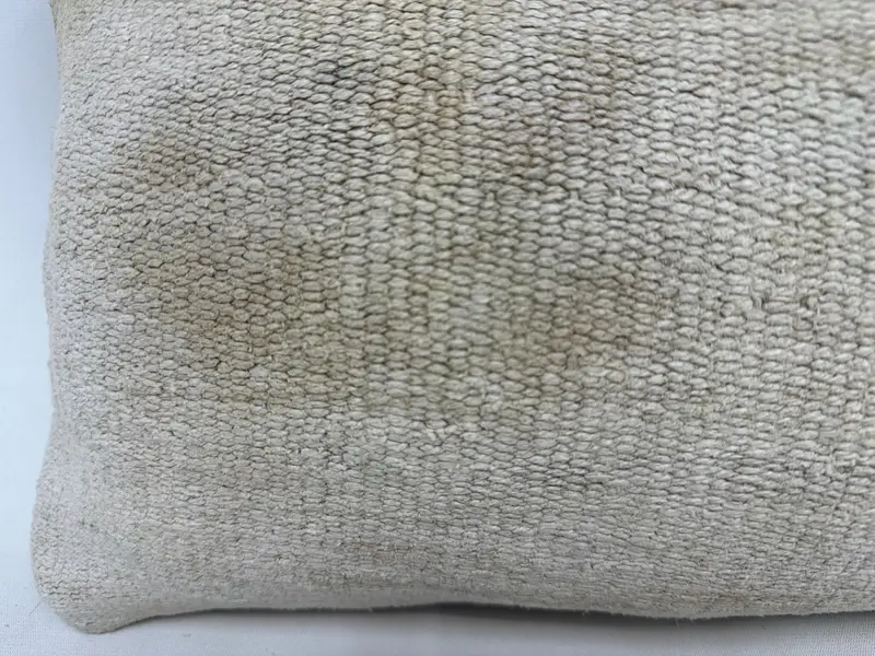 Pillow for Sofa, Pattern Throw Cushion Case, Neutral Throw Pillow Sham, Boho Pillow Sham Cover, Pillow Sham, Kilim Pillow, 12x20 Beige Pillow Case - 2