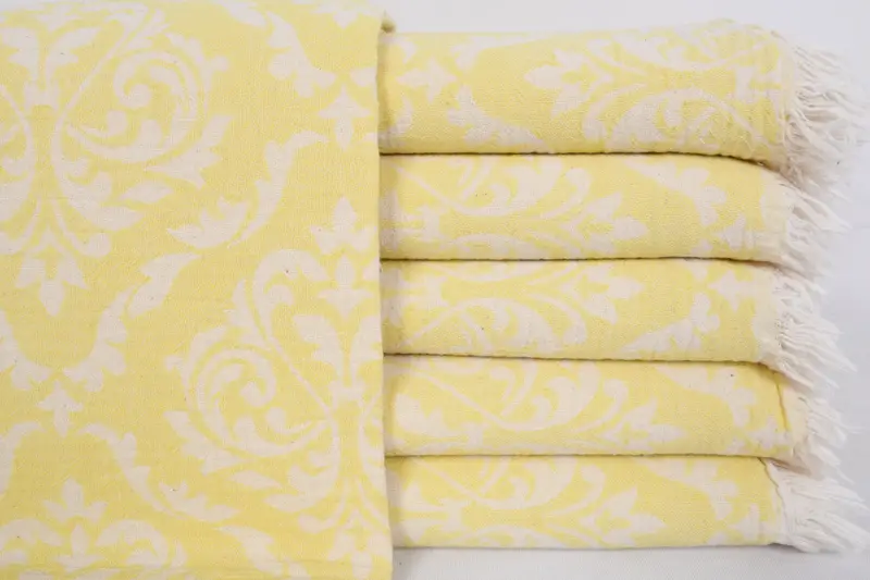 Turkish bath towel, 68x36 Cotton Baroque Towel, Bachelorette Gifts, Bridemaids Beach Towel, Custom Beach Towels, Bridesmaid Gifts, Peshtemal - 1