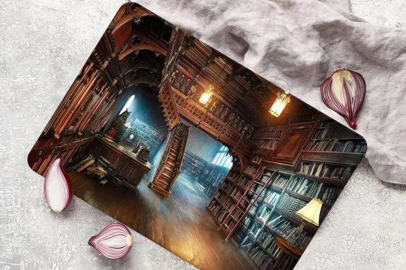 強化ガラスまな板、モダンなデザイン、滑り止めの足