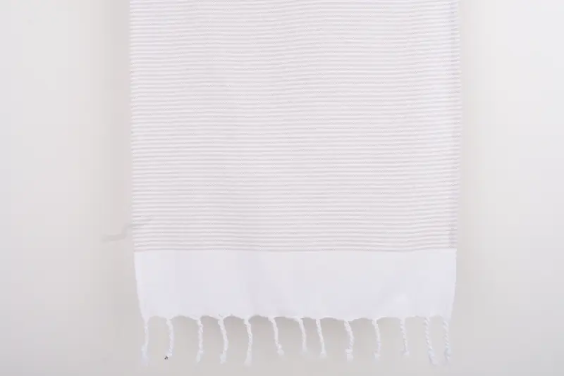 Gift For Wedding Day, Wedding Gift, Kitchen Towel, Custom Tea Towel, 40x18 Cotton Striped Towel, Beach Theme Bachelorette Party, Bathroom Towels - 6