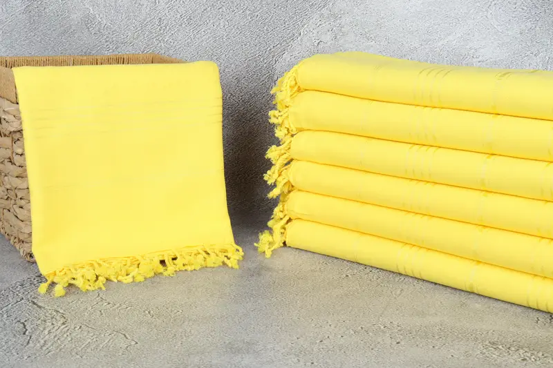 Gifts For Him, 70x40 Cotton Striped Towel, Handmade Turkish hammam towel, Bridal Shower Favor, Decorative Towel, Absorbent towel, Beach Towel Bulk - 3