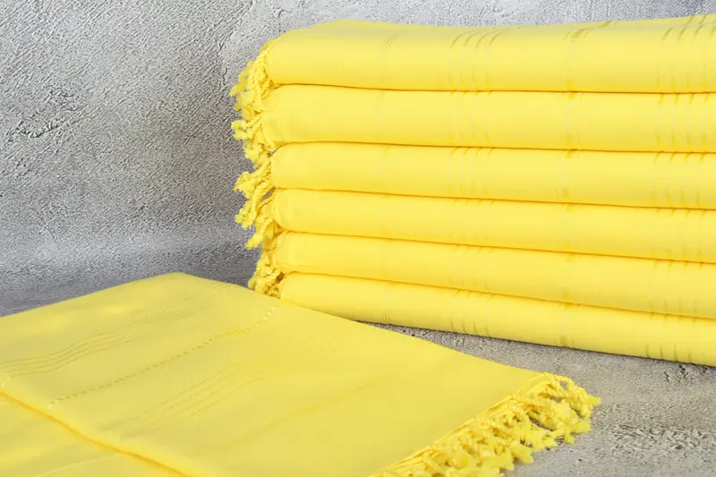 Gifts For Him, 70x40 Cotton Striped Towel, Handmade Turkish hammam towel, Bridal Shower Favor, Decorative Towel, Absorbent towel, Beach Towel Bulk - 2