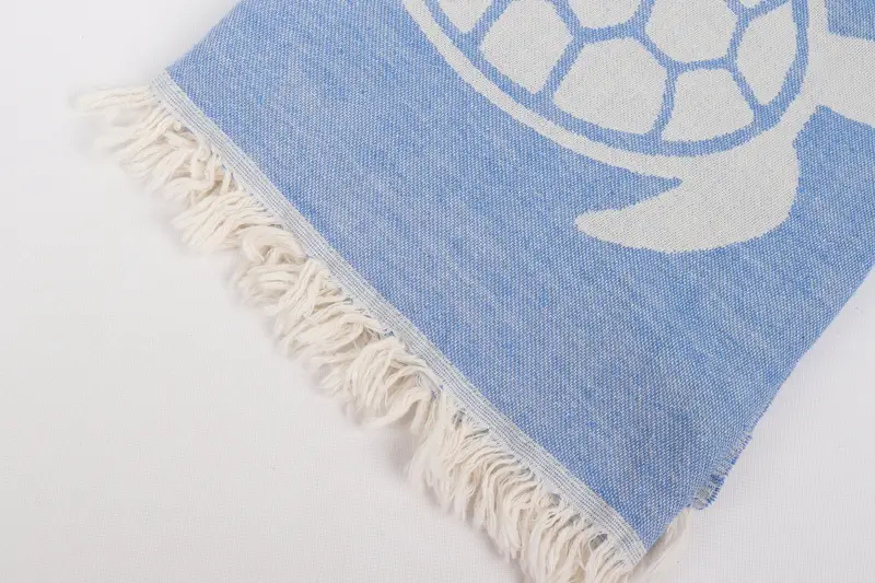 Hammam Towel USA, Soft towel, Valentines Gift, 70x40 Cotton Tortoise Design Towel, Best Wedding Gift, Wedding Favors, Embroidered Towel, Gym Towel - 8