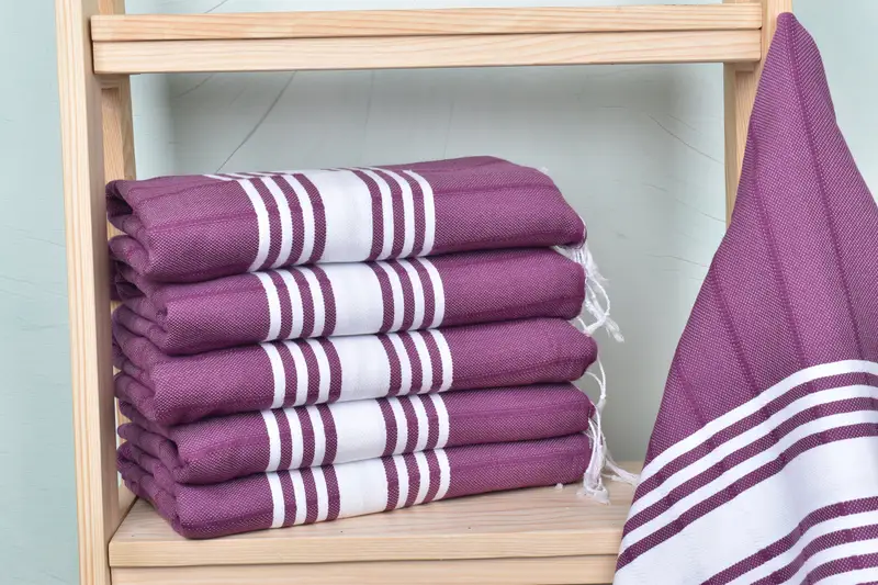 Bath towel, Peshtemal beach towel with unique design, Turkish Towel USA, 70x40 Cotton Striped Towel, Best Beach Towel, Valentines Day Gift - 1