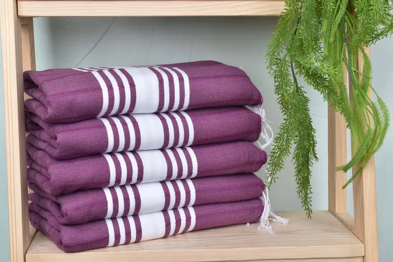 Bath towel, Peshtemal beach towel with unique design, Turkish Towel USA, 70x40 Cotton Striped Towel, Best Beach Towel, Valentines Day Gift - 2