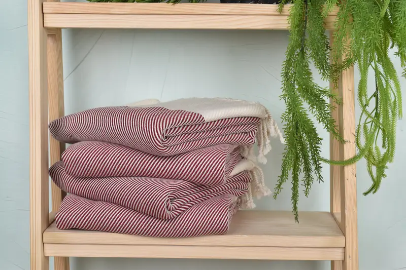 Gift For Him, Wedding Towel, Personalized Towel, Welcome Wedding Gift, Bachelor Party Favors, Travel Towel, 70x40 Cotton Striped Towel, Luxury towel - 7
