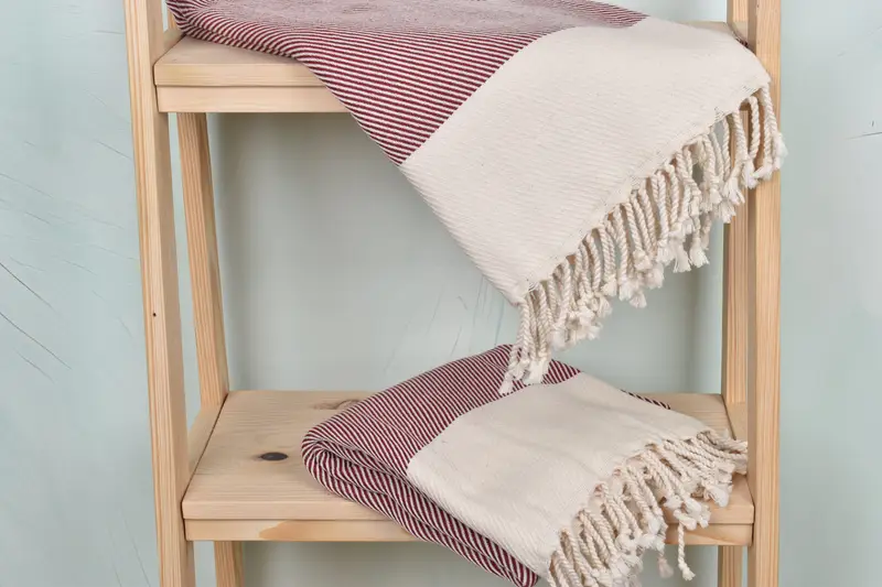 Gift For Him, Wedding Towel, Personalized Towel, Welcome Wedding Gift, Bachelor Party Favors, Travel Towel, 70x40 Cotton Striped Towel, Luxury towel - 5