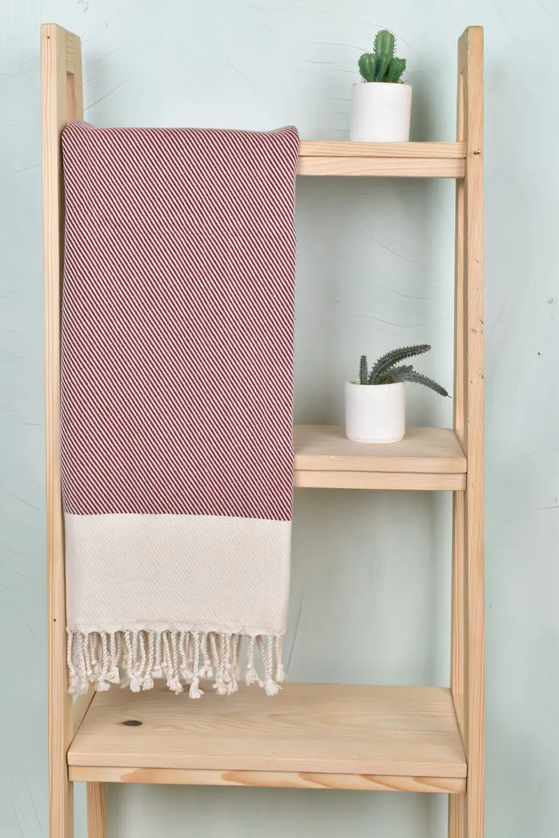 Gift For Him, Wedding Towel, Personalized Towel, Welcome Wedding Gift, Bachelor Party Favors, Travel Towel, 70x40 Cotton Striped Towel, Luxury towel - 8