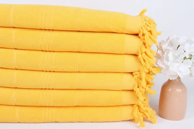 Summer Gift, Bridesmaid Gift Towel, Turkish Towel Set, Summer Towel, 70x36 Cotton Striped Terry Towel, Bridesmaid Favors, Bachelorette Party Favors - 3