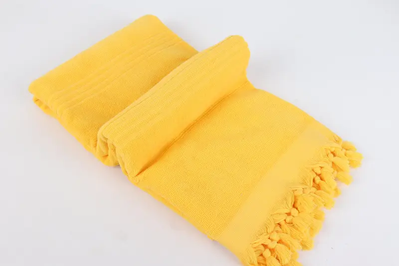 Summer Gift, Bridesmaid Gift Towel, Turkish Towel Set, Summer Towel, 70x36 Cotton Striped Terry Towel, Bridesmaid Favors, Bachelorette Party Favors - 6