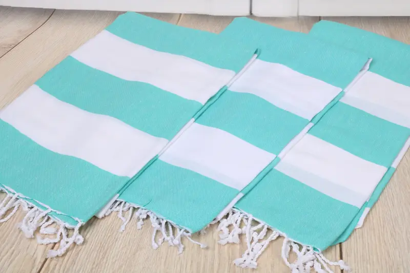 Bachelorette Party Gifts For Bride, Organic towel, Spa Gift Towel, Fouta towel, Memorial Gift, Personalized Wedding Gift, 70x40 Cotton Striped Towel - 6