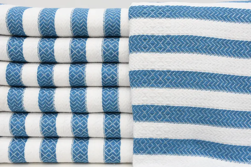 Travel Towel, Sand-free towel, Bridal Shower Gift, Gift For Boyfriend, Pool Towels, 70x36 Cotton Striped Towel, Bachelor Bachelorette Party Favors - 2