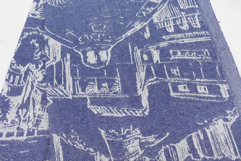Monogramlı el havlu, organik havlu, kişiselleştirilmiş bulaşık havlu, cadılar bayramı hediyeleri, Türk el havlu, 28x20 pamuklu manzara desenli havlu - 8