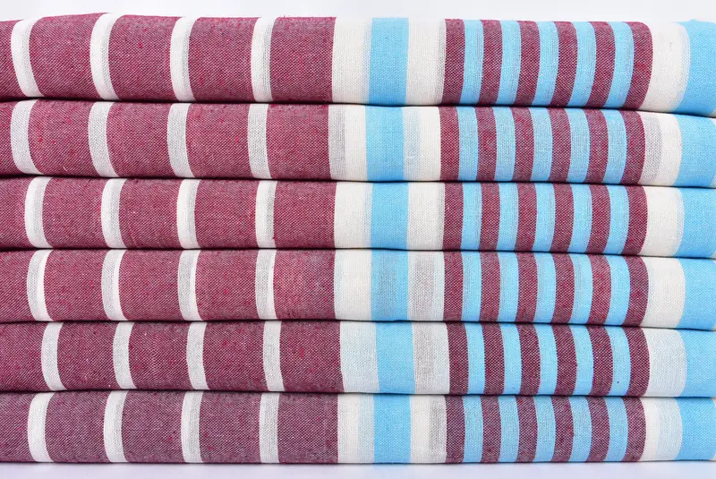 Embroidered Towel, Bachelorette Party Gifts For Bride, Wedding Shower Gift, 68x40 Cotton Striped Towel, Beach Towel Bulk, Quick-dry towel - 2
