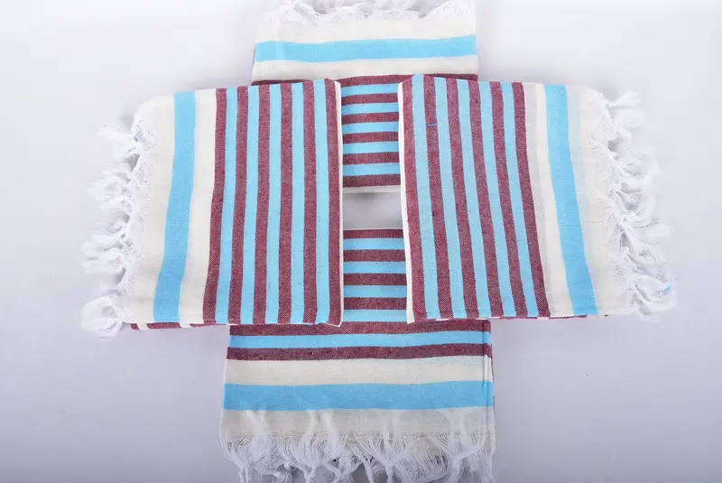 Embroidered Towel, Bachelorette Party Gifts For Bride, Wedding Shower Gift, 68x40 Cotton Striped Towel, Beach Towel Bulk, Quick-dry towel - 6