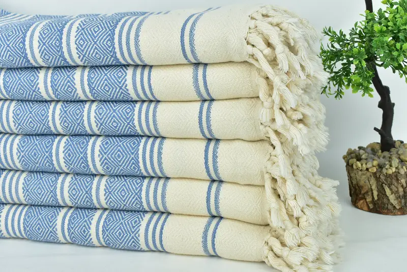 Custom Wedding Towel, Quick-Dry Beach Towel, Wedding Gifts Towel, Bridesmaid Gifts, 70x40 Cotton Diamond Towel, Spa Towel, Bachelorette Party Favor - 3