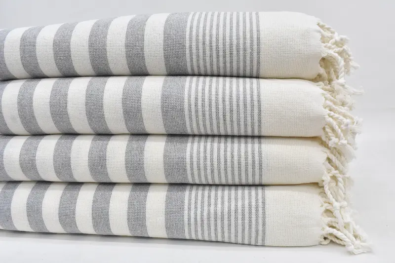 Bachelorette Party Gift, Valentines Day Gift For Him, Beach towel, 68x40 Cotton Striped Terry Towel, Bachelor Party Favors, Custom Wedding Gift - 2