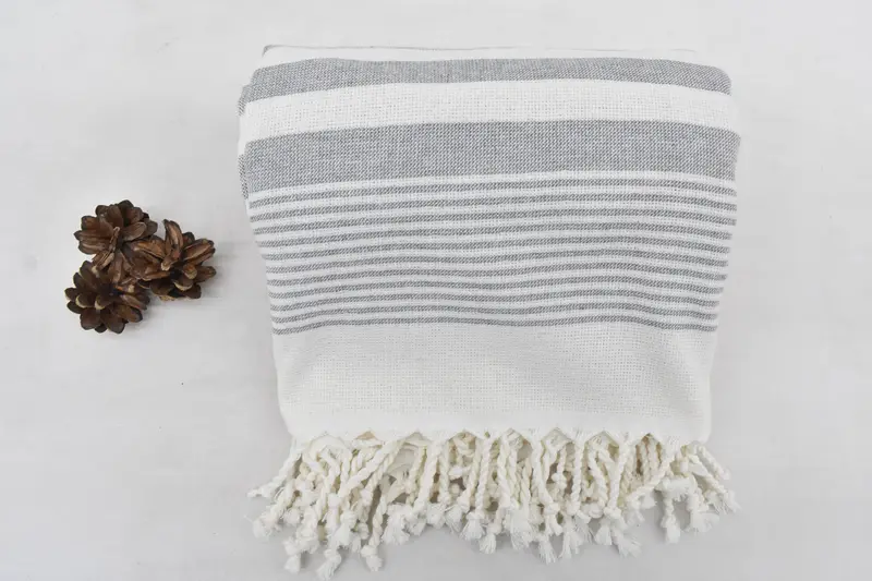 Bachelorette Party Gift, Valentines Day Gift For Him, Beach towel, 68x40 Cotton Striped Terry Towel, Bachelor Party Favors, Custom Wedding Gift - 8