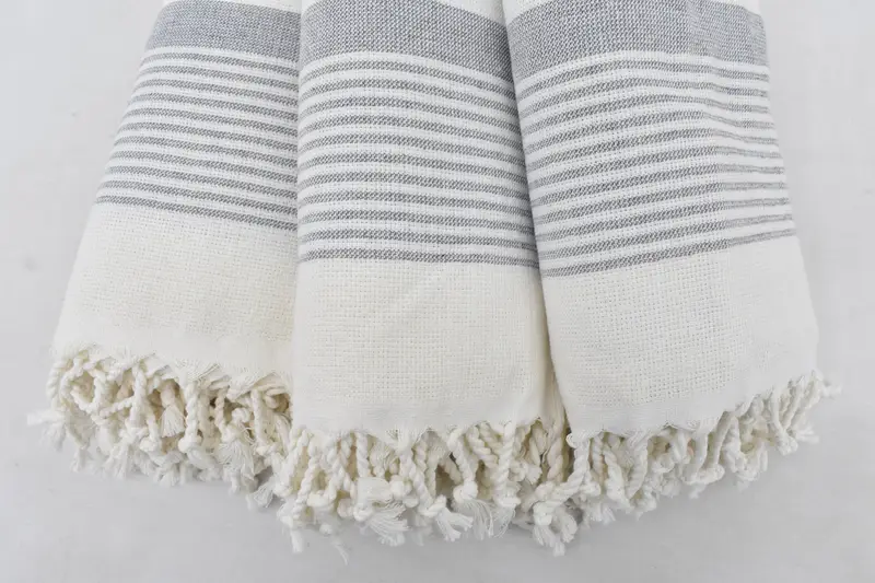 Bachelorette Party Gift, Valentines Day Gift For Him, Beach towel, 68x40 Cotton Striped Terry Towel, Bachelor Party Favors, Custom Wedding Gift - 3