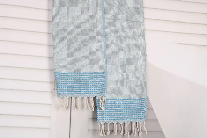 Travel Towel, Turkish Towel Hand Towel, Monogram Hand Towel, Bathroom Hand Towel, Bathroom Towels, 40x20 Cotton Striped Towel, Gift For Wedding Day - 7
