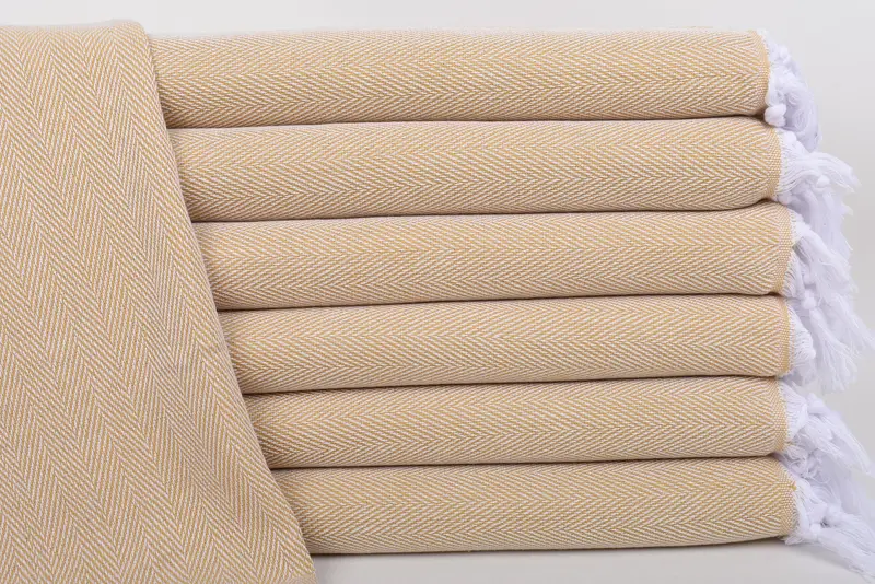 Xmas Gifts, Personalized Kitchen Towel, Bridal Gifts, Summer Towel, Wedding Favors, 36x18 Cotton Herringbone Towel, Small Bath Towels, Gift For Him - 1