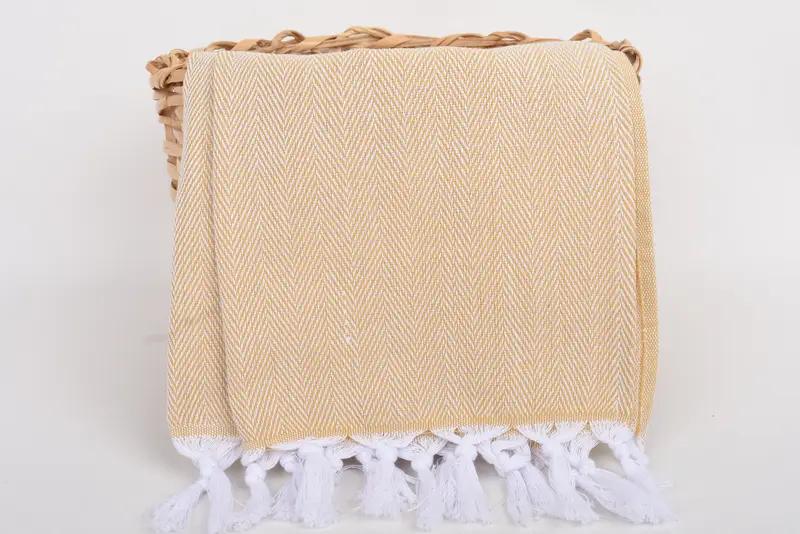 Xmas Gifts, Personalized Kitchen Towel, Bridal Gifts, Summer Towel, Wedding Favors, 36x18 Cotton Herringbone Towel, Small Bath Towels, Gift For Him - 5