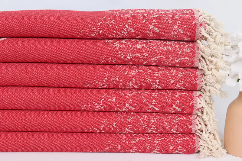 Spa Towel, Decorative Towel, Baby Boy Gift, 36x18 Cotton Carretta Patterned Towel, Wedding Gift, Kitchen Towel, Gym Towel, Personalized Dish Towel - 4