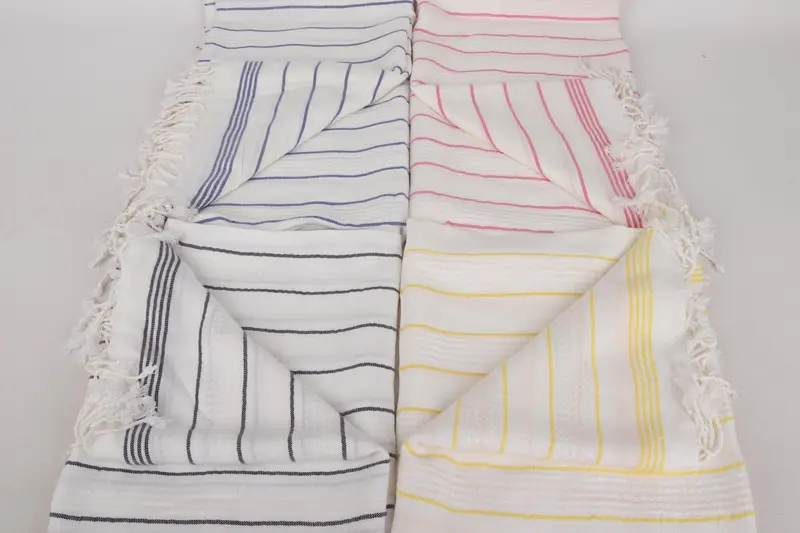 First Wedding Anniversary Gift, Merry Christmas Gifts, Bridesmaid Towel, Lightweight Turkish towel, Sand-free towel, Fouta towel, Beach Towel Bulk - 4
