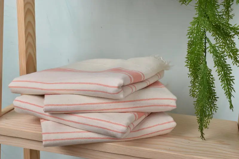 House Warming Gift, Sand-Resistant Peshtemal, Beach Size Towel, Wedding Gifts Towel, Monogram Turkish Towel, 68x36 Cotton Striped Towel, Custom Gift - 7