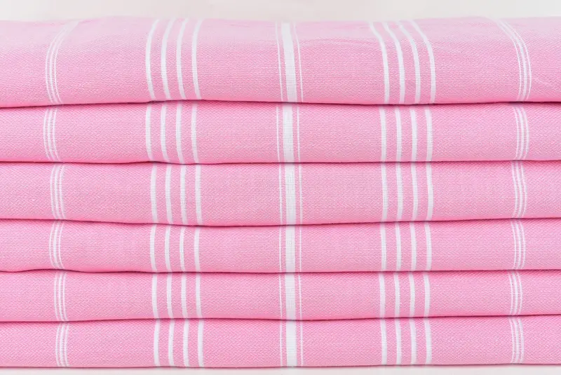 Throw Blanket Couch, Home Gift, Decorative Blanket, Customized Turkish Blanket, Custom Wedding Gifts, Halloween Blanket, 96x80 Cotton Striped Towel - 2