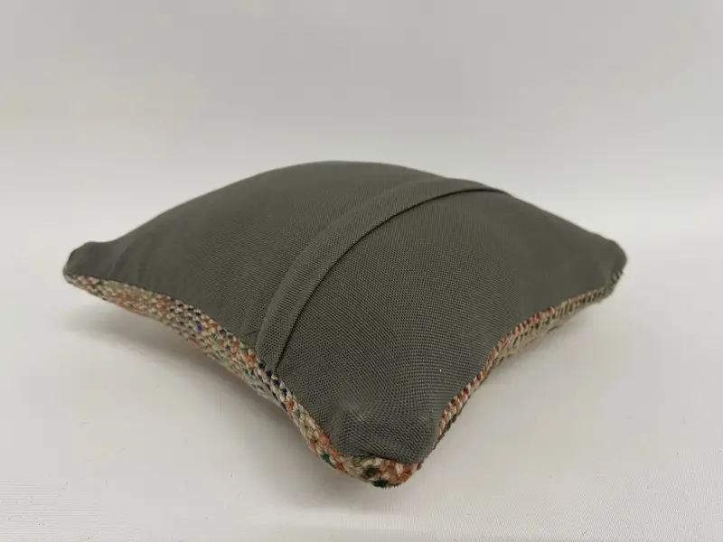 Oriental Cushion Cover, Interior Designer Pillow, 12x12 Beige Cushion Case, Kilim Pillow Cover, Kilim Pillow, Pillow Cover, Luxury Cushion - 7