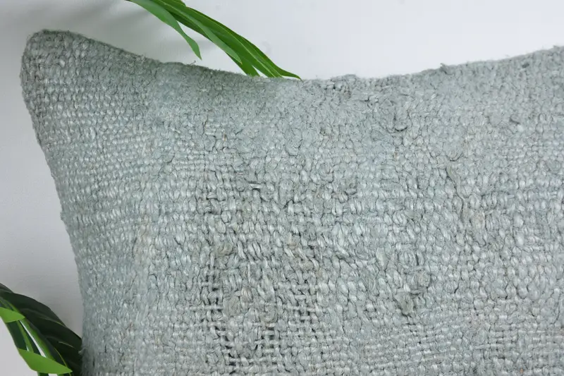 16x16 Gray Cushion, Cushion Case, Kilim Cushion Sham, Interior Designer Pillow, Ethnical Kilim Rug Pillow, Seat Cushion, Bright Pillow Case - 2