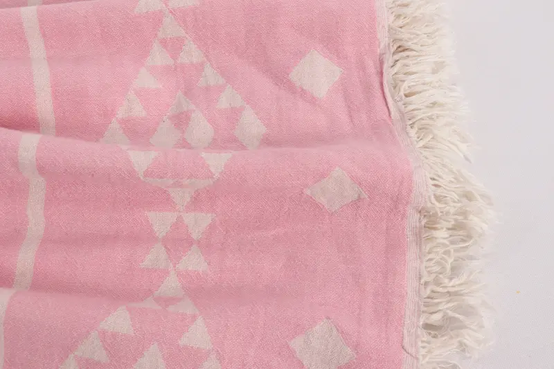 70x60 Cotton Geometric Towel, Bridal Shower Gift, Bachelorette Party Favors, Boyfriend Gift, Throw Blanket, Beach Bachelorette Party Decorations - 8