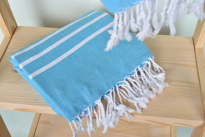 Bridal Gifts, Pool Towels, Organic towel, Gym Towel, Quick-dry towel, Personalized Bridesmaid Gift, 70x40 Cotton Striped Towel, Unique Wedding Gift - 5