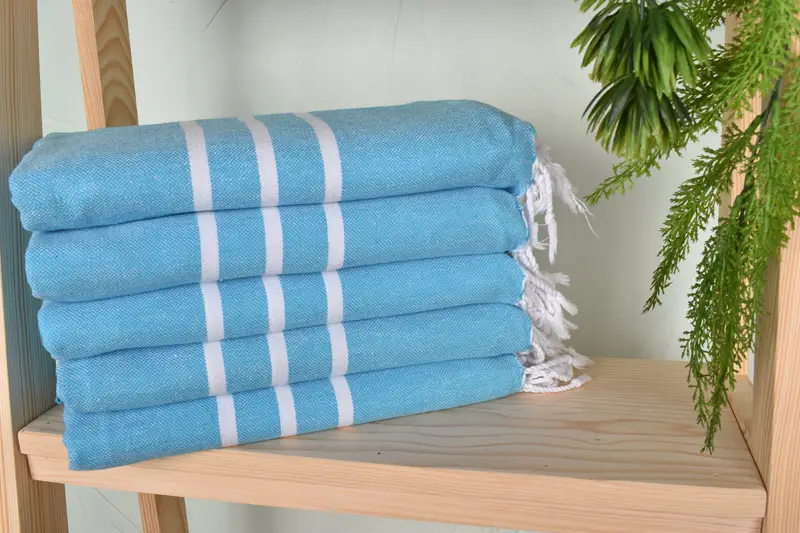 Bridal Gifts, Pool Towels, Organic towel, Gym Towel, Quick-dry towel, Personalized Bridesmaid Gift, 70x40 Cotton Striped Towel, Unique Wedding Gift - 2