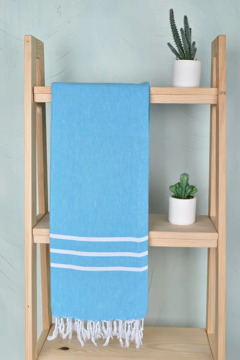 Bridal Gifts, Pool Towels, Organic towel, Gym Towel, Quick-dry towel, Personalized Bridesmaid Gift, 70x40 Cotton Striped Towel, Unique Wedding Gift - 8