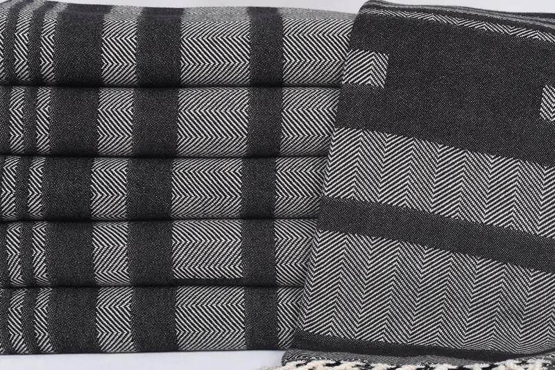 Peshtemal, 68x38 Cotton Chevron Towel, Unique Wedding Gift, Organic towel, Bridemaids Beach Towel, Lightweight Turkish towel, Quick-dry peshtemal - 3