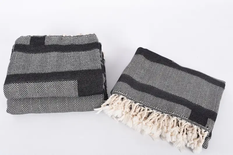 Peshtemal, 68x38 Cotton Chevron Towel, Unique Wedding Gift, Organic towel, Bridemaids Beach Towel, Lightweight Turkish towel, Quick-dry peshtemal - 8