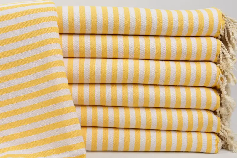 Absorbent Turkish towel, Bachelorette Towel, Personalised Gift, Wedding Gifts Towel, Custom Beach Towels, 70x40 Cotton Striped Towel, Gifts For Him - 1