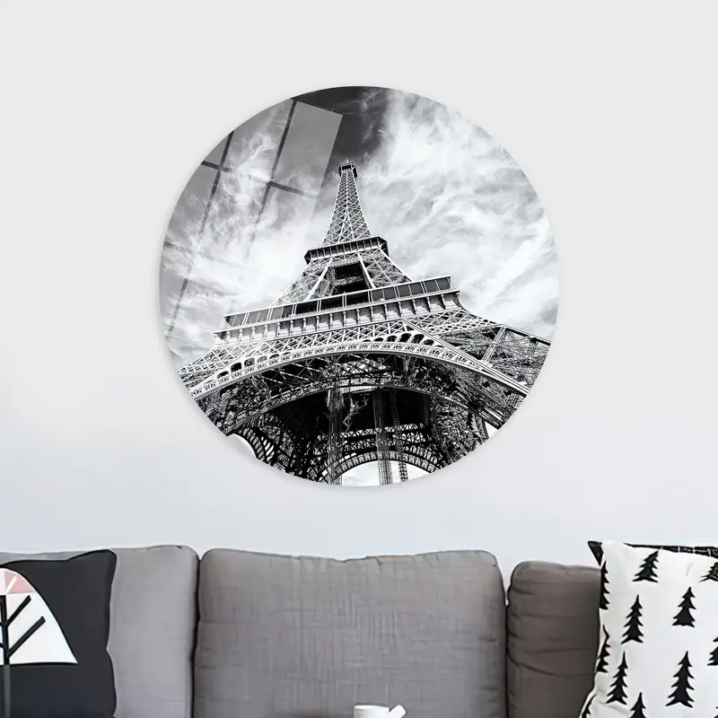 エレガントなエッフェルキャンバス: パリの風景プリントアートワーク
