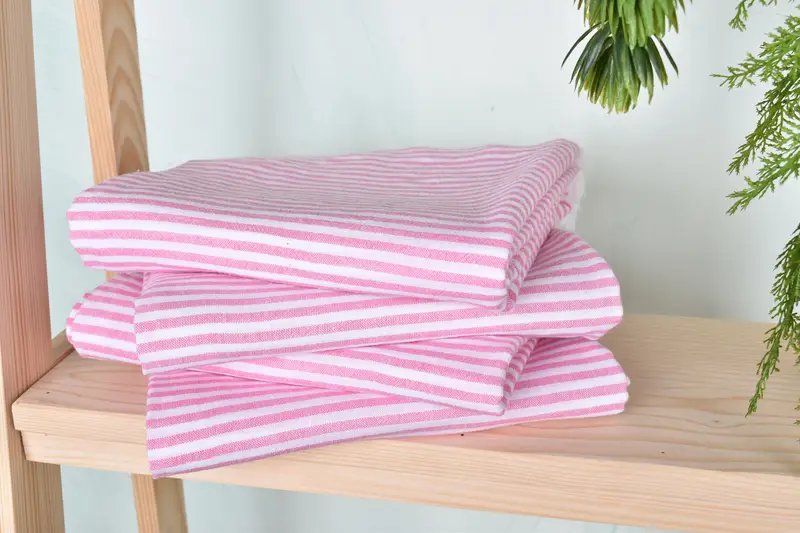 Beach Towel Bulk, Lightweight towel, Gift Towel, Kids Beach Towel, Thin towel, Turkish beach towel with fringe, 68x36 Cotton Striped Towel - 7