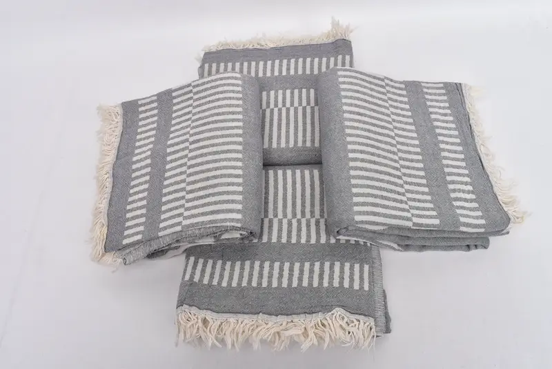 Home Decor Towel, Beach Towel Bulk, Handmade Turkish hammam towel, Turkish beach towel, 70x38 Cotton Fish Design Towel, Wedding Gift, Gift For Her - 7