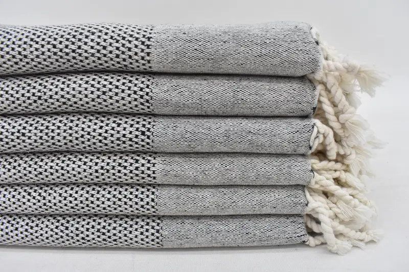 Summer Gift, Bathroom Towels, Personalized Gifts, Hand Size Towels, 44x24 Cotton Polka Dot Towel, Monogrammed Hand Towel, Wedding Gift Kitchen Towel - 1