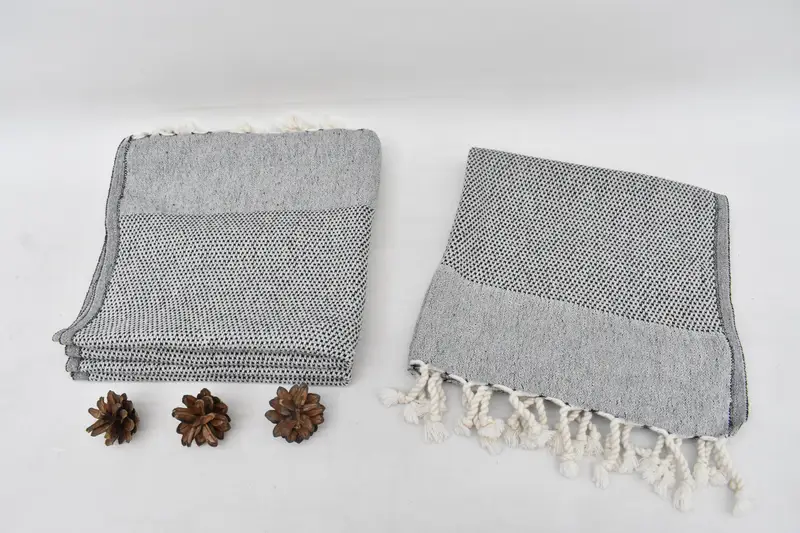Summer Gift, Bathroom Towels, Personalized Gifts, Hand Size Towels, 44x24 Cotton Polka Dot Towel, Monogrammed Hand Towel, Wedding Gift Kitchen Towel - 8